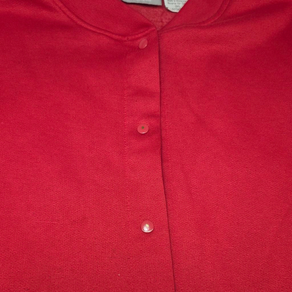 Women's Blair Red Cardigan 3XL - Picture 3 of 11